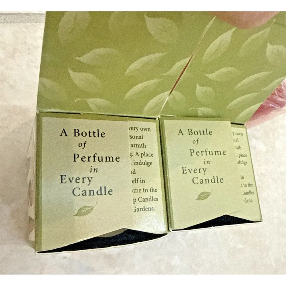 New 2 Trapp Private Garden Candles 2 Oz. 4 masterpiece candle Deadstock